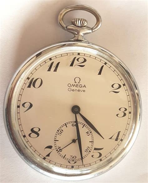 old omega pocket watch price|omega geneve pocket watch value.